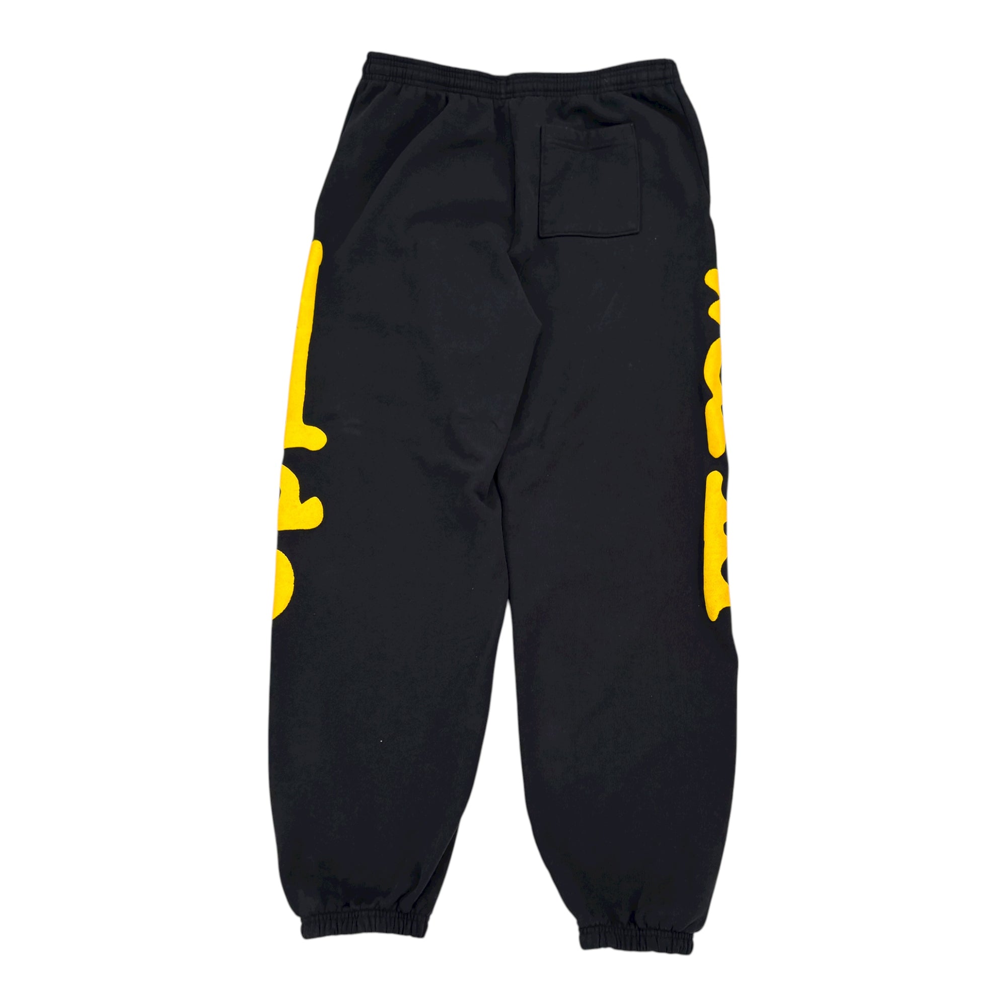 Sp5der Beluga Sweatpants Onyx/Yellow