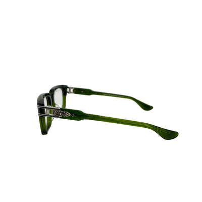 Chrome Hearts Bulge Glasses Green Frames