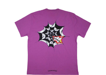 Chrome Hearts Matty Boy Spider Web T-shirt Purple - Like New