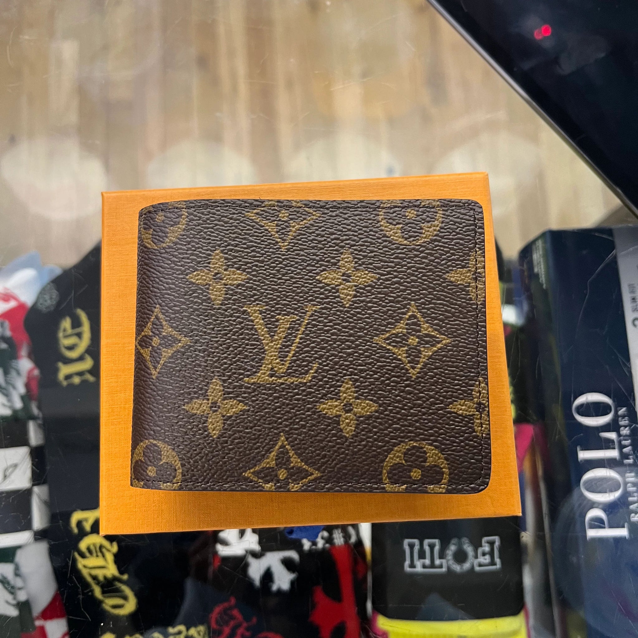 Louis Vuitton Monogram Bi-Fold Wallet "Brown"