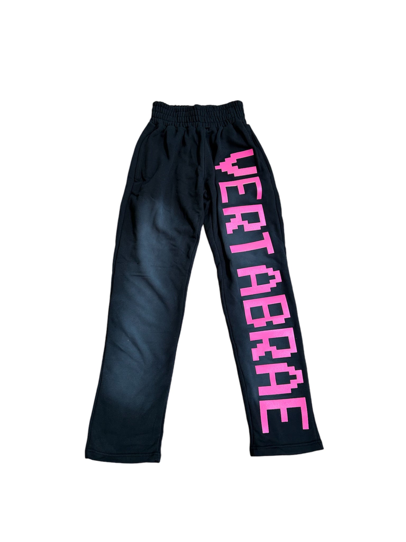 Vertabrae Sweatpants "Black/Pink"