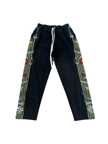 Vale Midnight Garden Sweatpants "Black Wash"