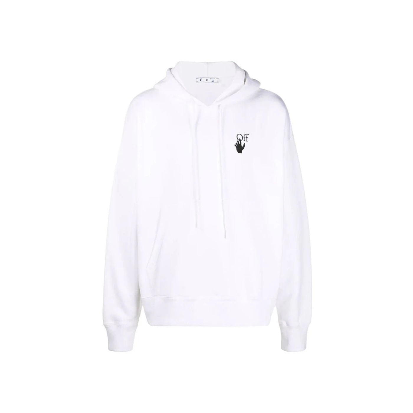 OFF-WHITE Bubble Arrows Hoodie White Black