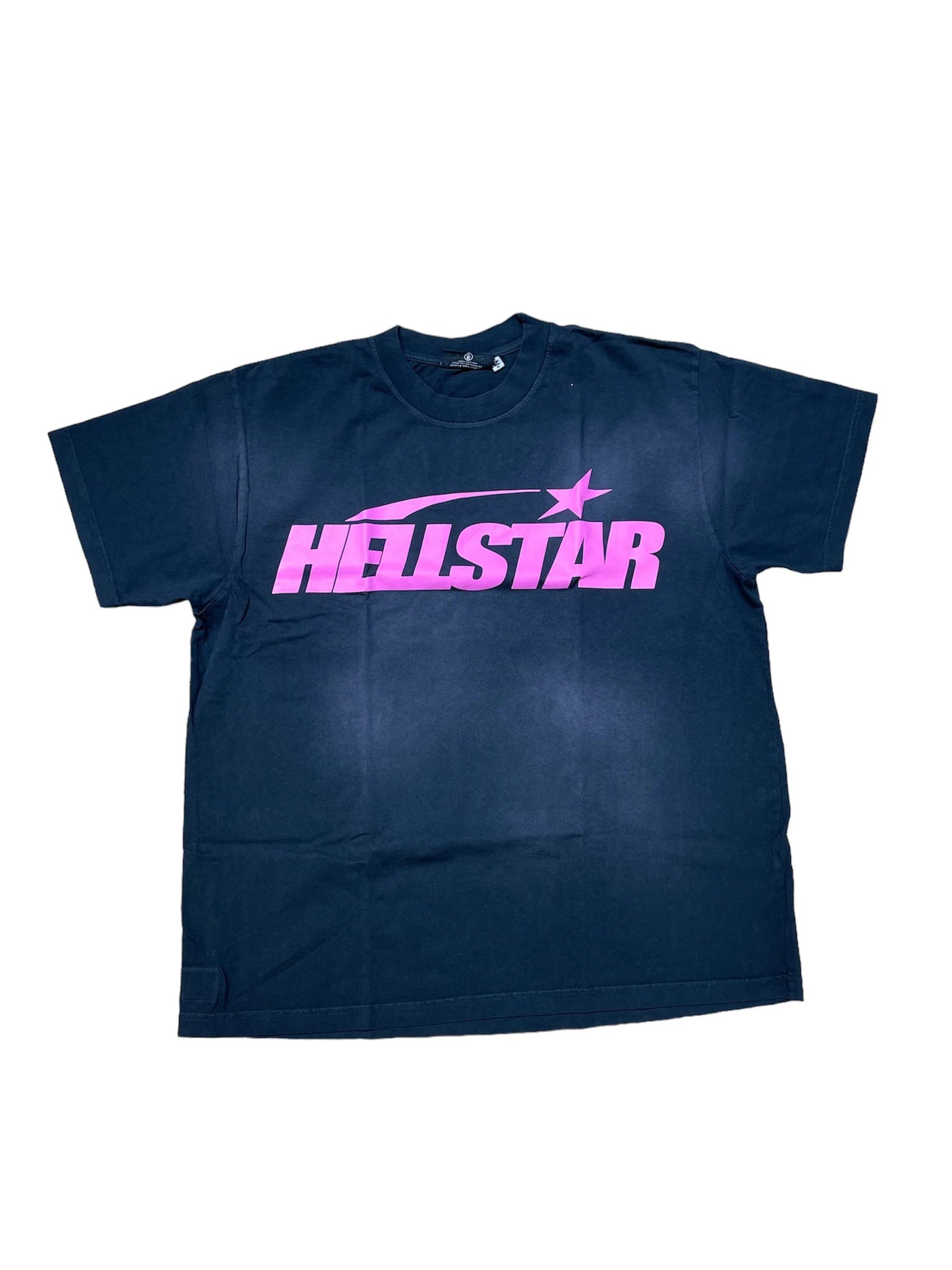 Hellstar Logo T-Shirt Regular Print "Black Pink"