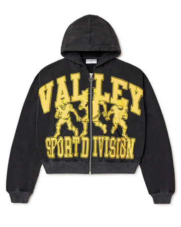 Vale Black Friday Zip-Up Hoodie "Black/Yellow"