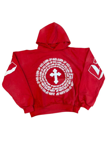 Life Sin Graffiti Hoodie "Red"