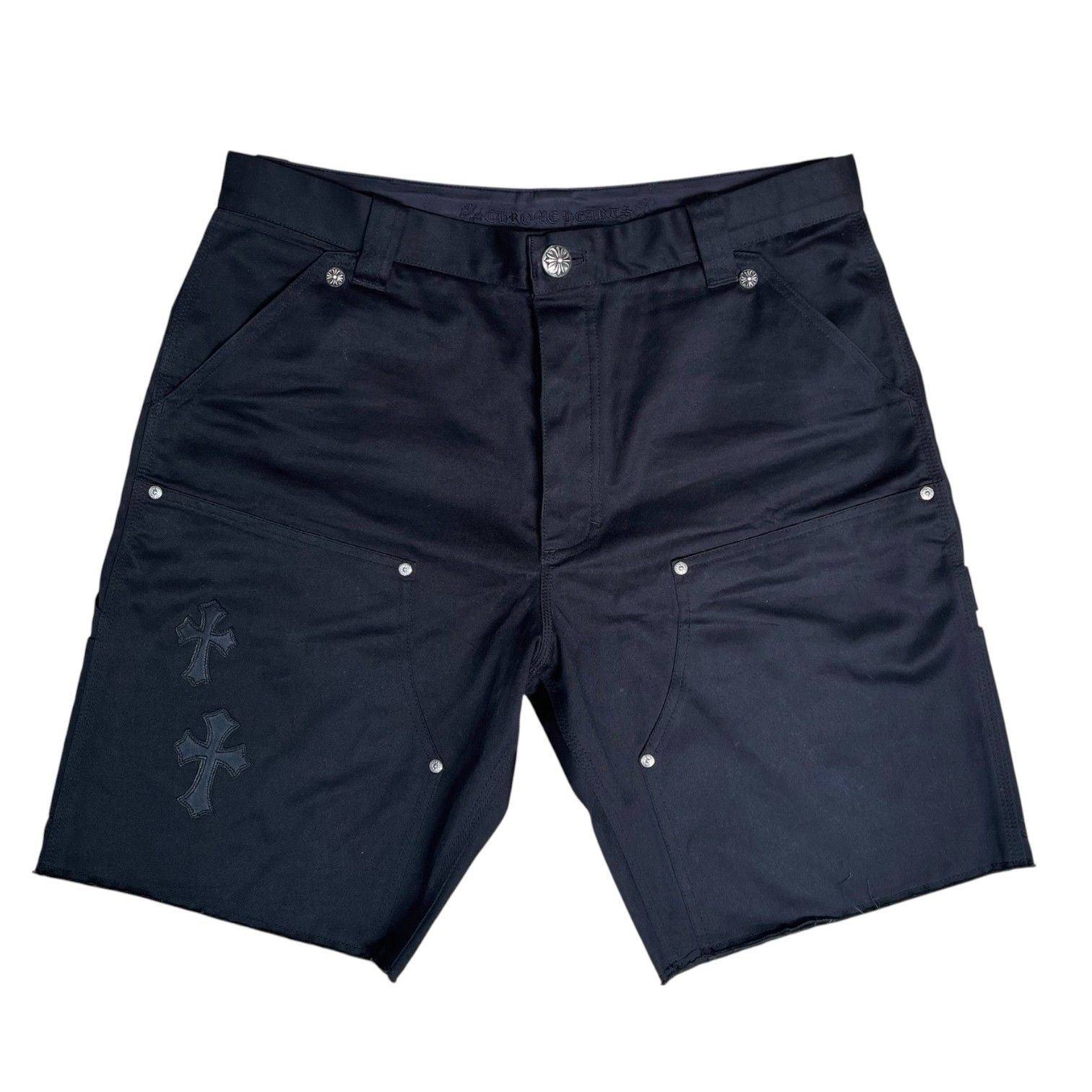 Chrome Hearts Patched Carpenter Shorts "Black"