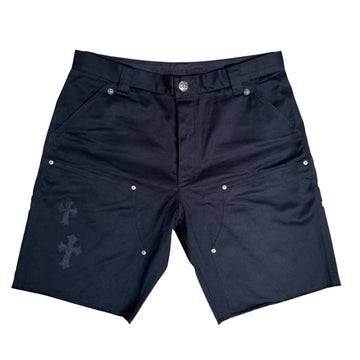 Chrome Hearts Patched Carpenter Shorts "Black"