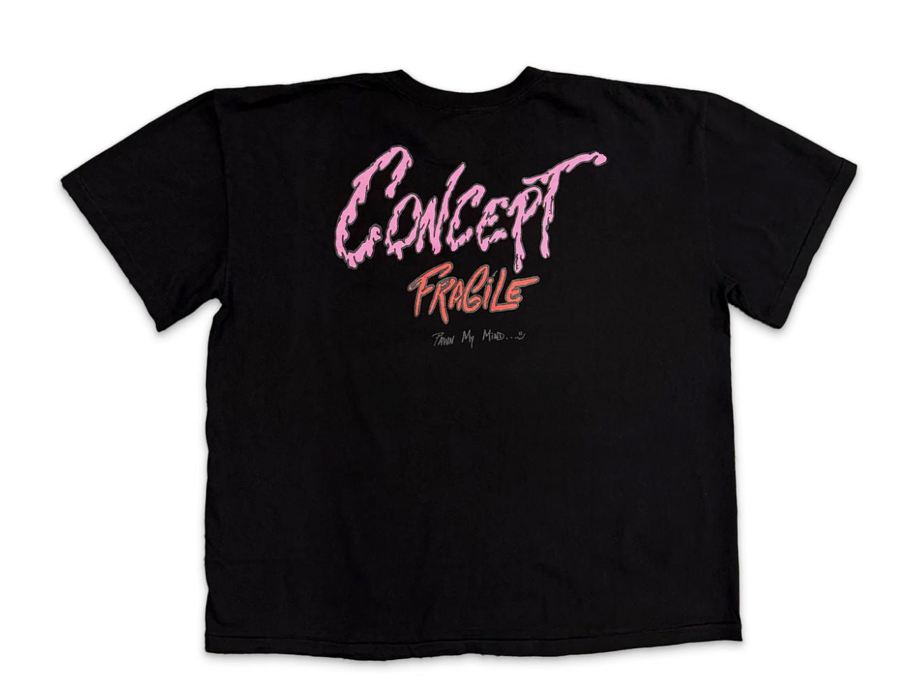 Matty Boy Concept Fragile Tee Black - Lightly Worn