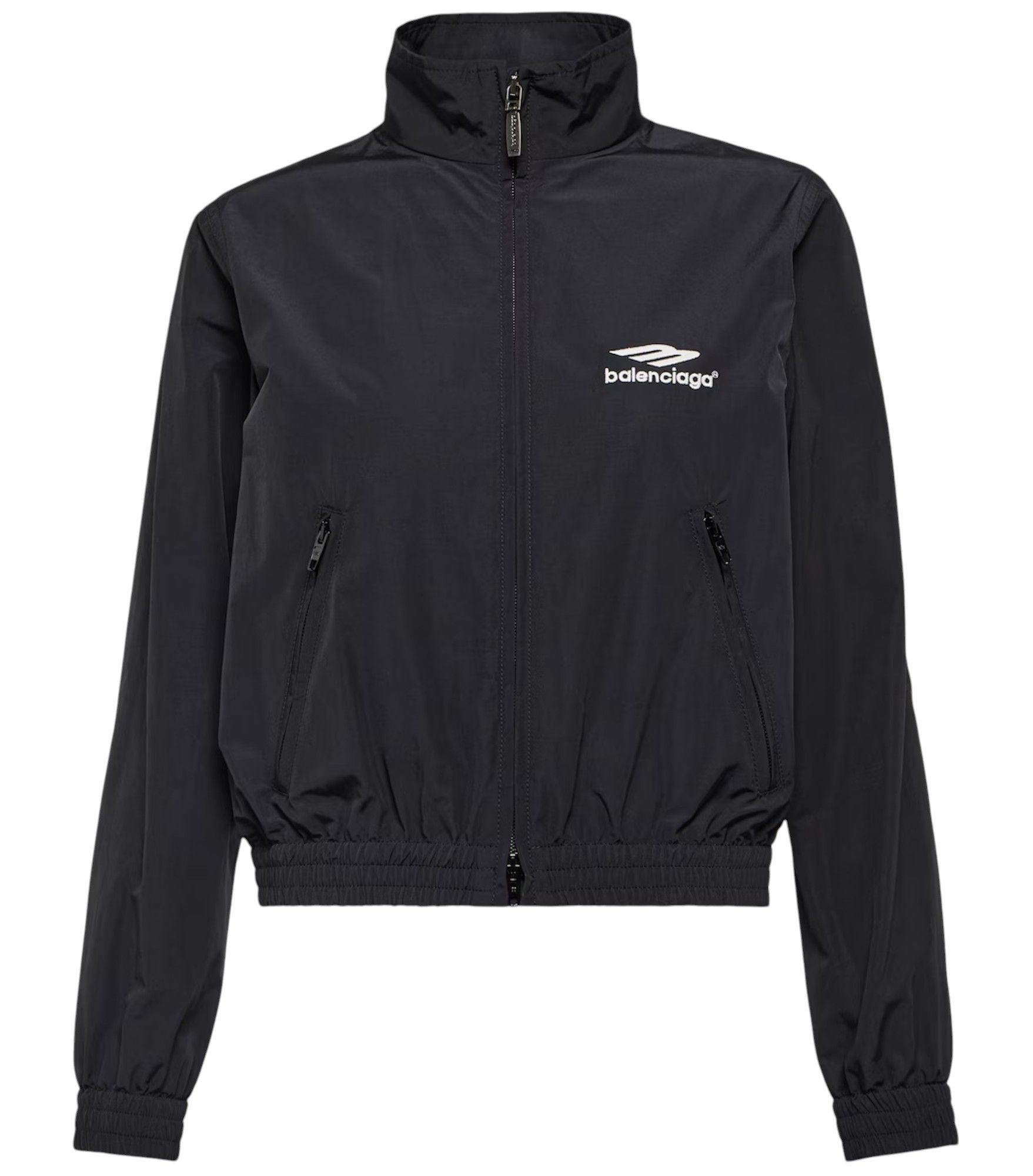 Balenciaga Sport Logo Track Jacket "Black"