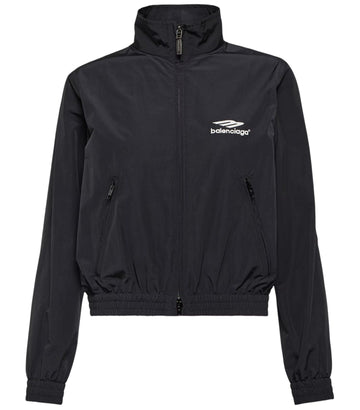 Balenciaga Sport Logo Track Jacket "Black"