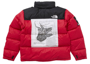 Supreme The North Face Nuptse Jacket Red