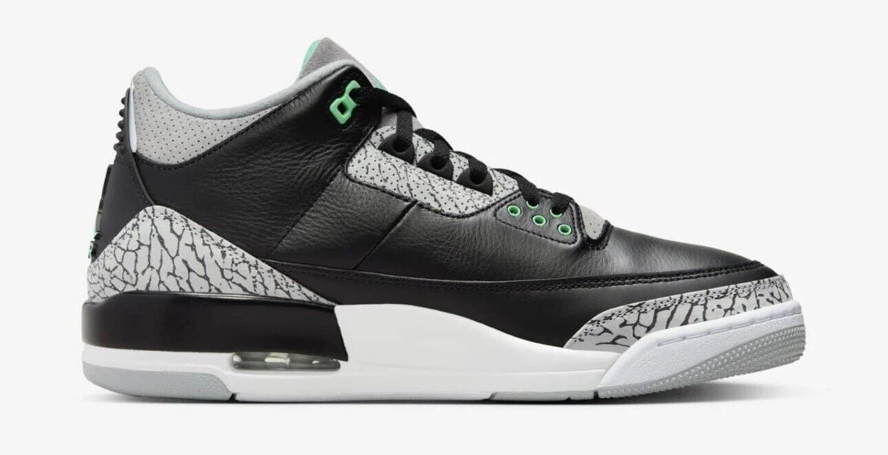 Air Jordan Retro 3 "Green Glow"