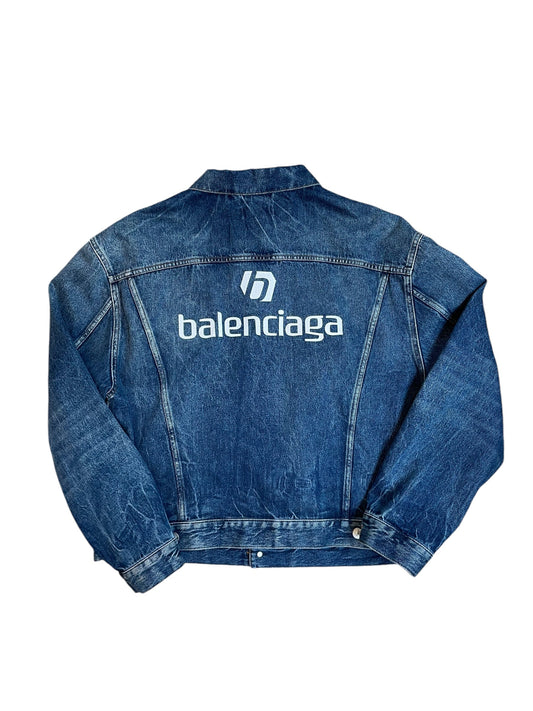 Balenciaga Jean Jacket "Blue"