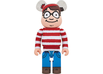 Bearbrick Where's Waldo Wally 1000% Multi