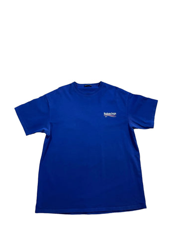 Balenciaga Campaign Tee "Blue" (Pre-Owned)