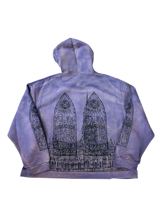 Who Decides War Cathedral Hoodie "Purple"