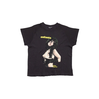 Enfants Riches Deprimes Girl Tee Black - Lightly Worn