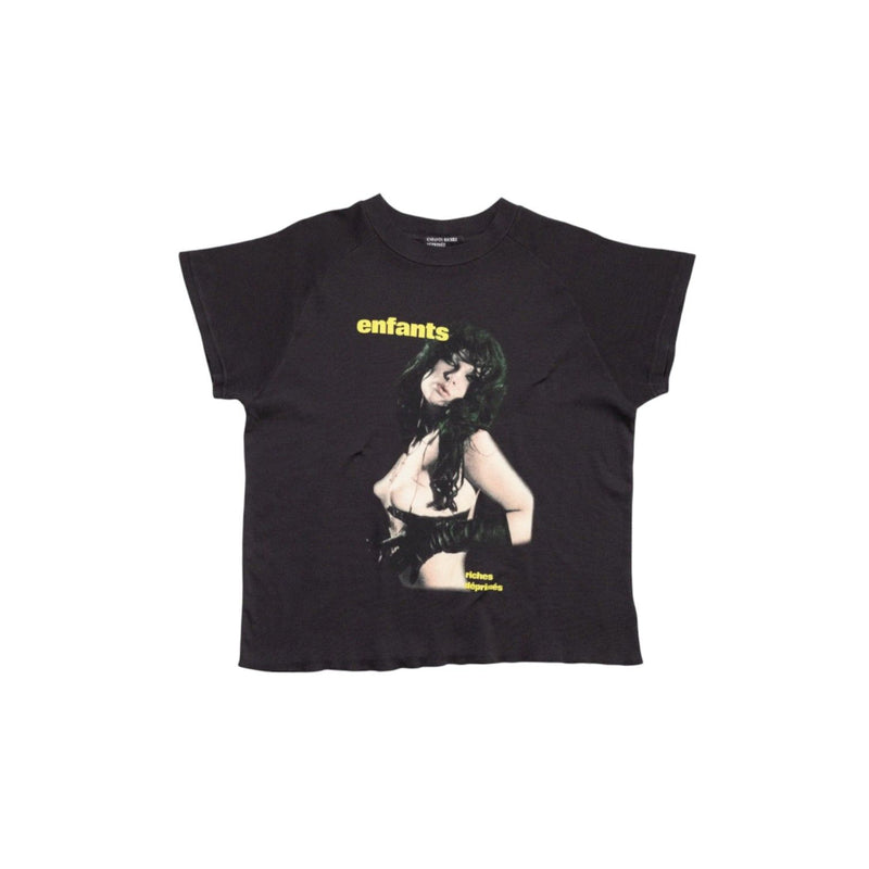 Enfants Riches Deprimes Girl Tee Black - Lightly Worn