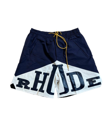 Rhude Shorts "Navy/Creme"