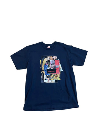 Supreme Stack Tee "Navy"