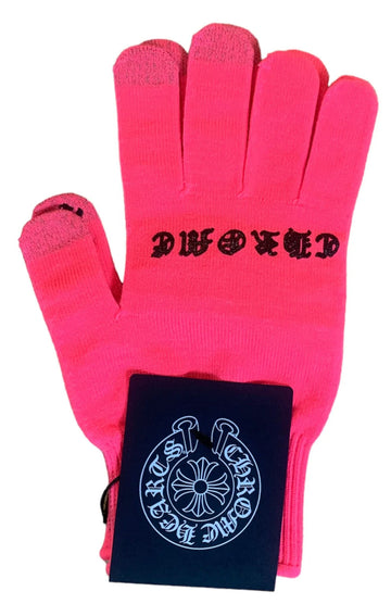 Chrome Hearts Gloves "Pink"