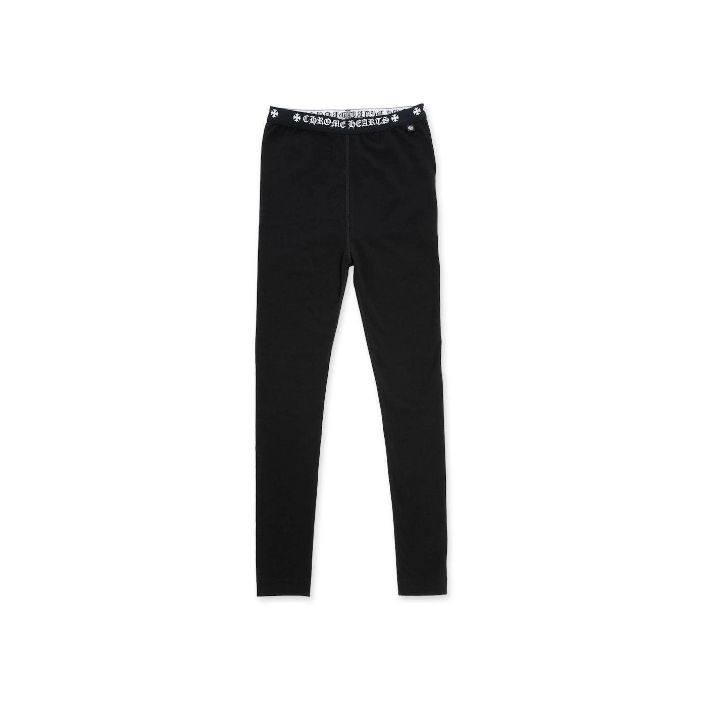 Chrome Hearts Logo Leggings Black