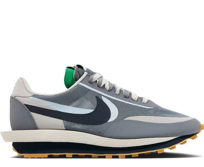 NIke Sacai Vaporwaffle CLOT "Cool Grey"