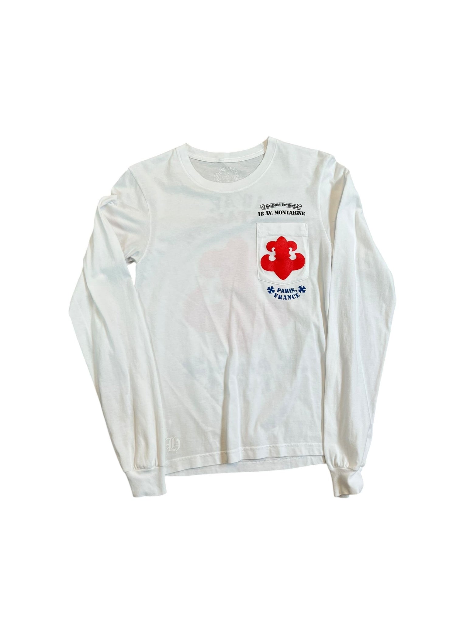 Chrome Hearts Paris Exclusive Longsleeve Tee "White" - Lightly Worn