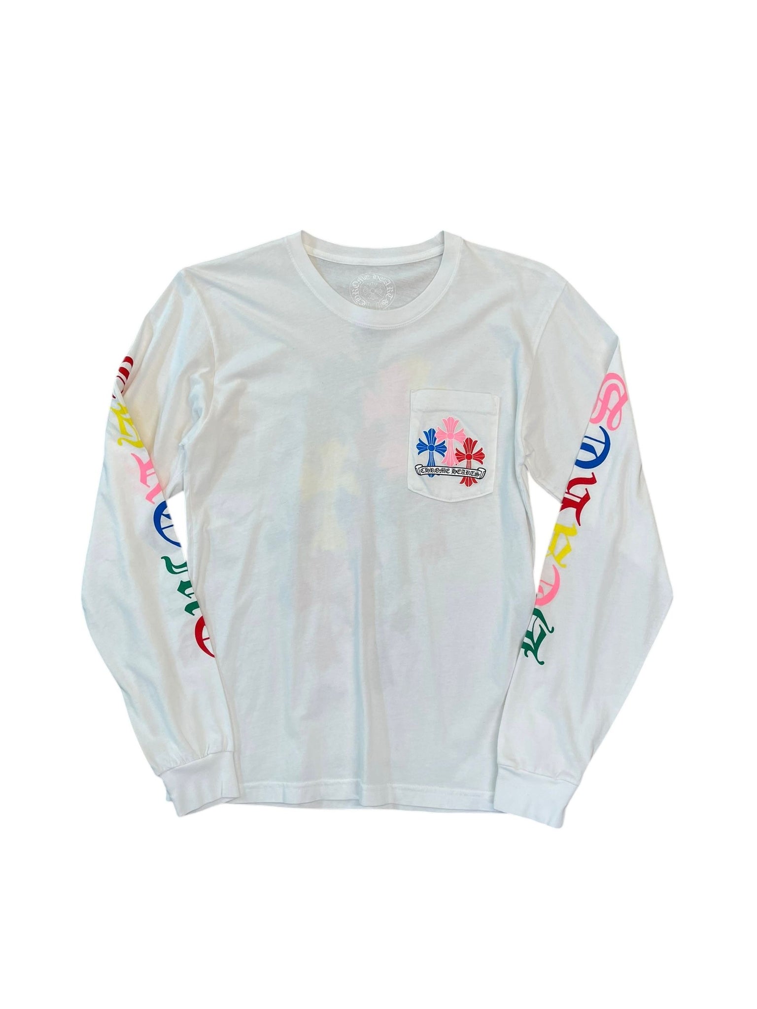 Chrome Hearts Multi Cross Longsleeve Tee "White"