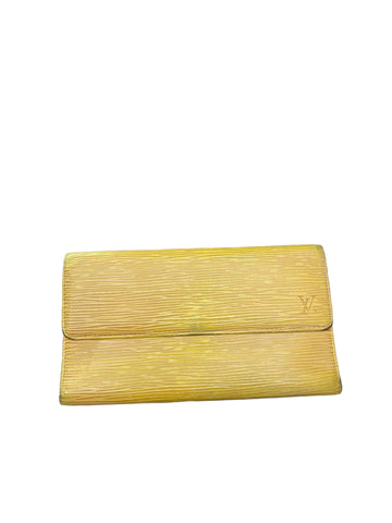 Louis Vuitton Long Wallet "Yellow"