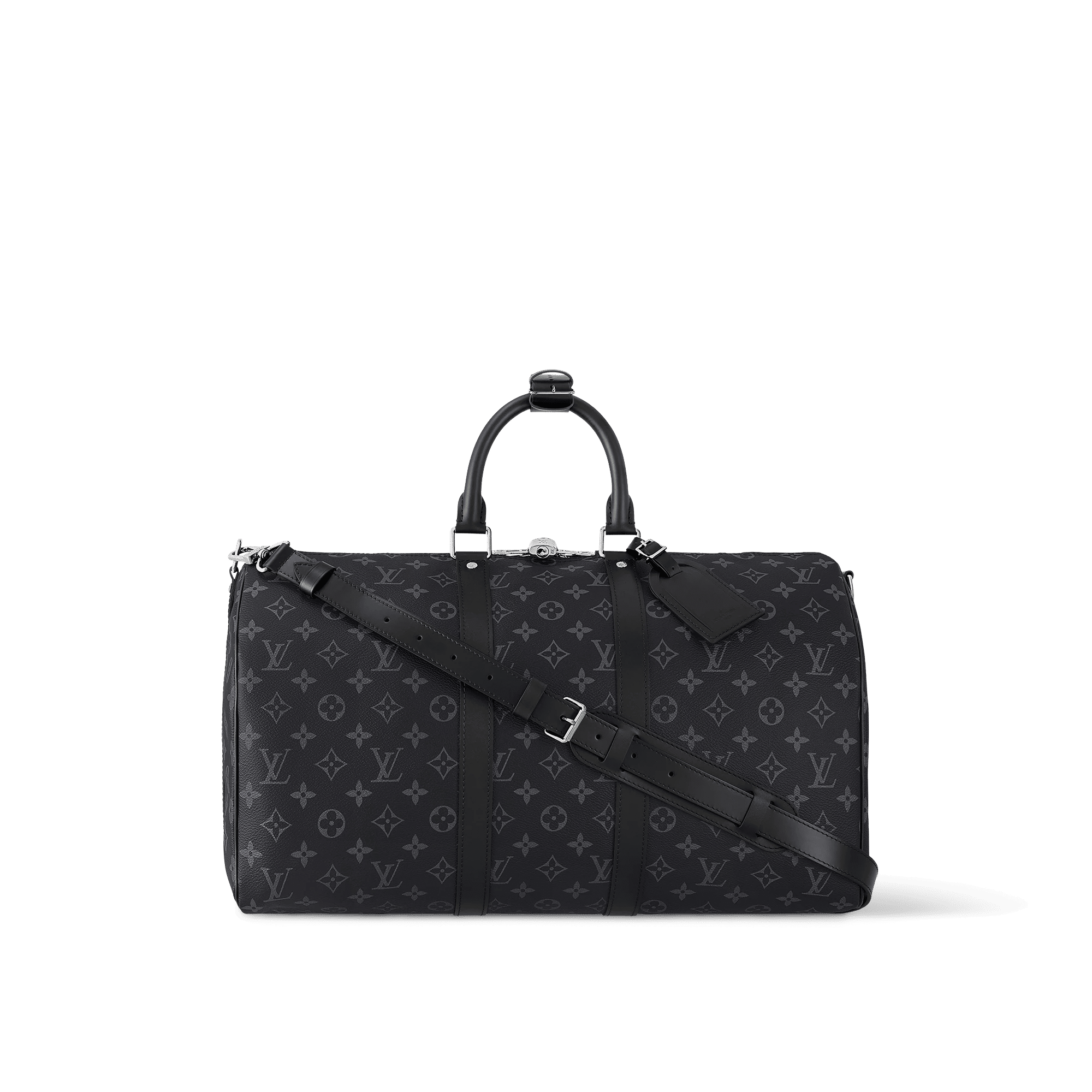 Louis Vuitton Keepall Bandoulière 55 Duffle "Balck - Lightly Worn