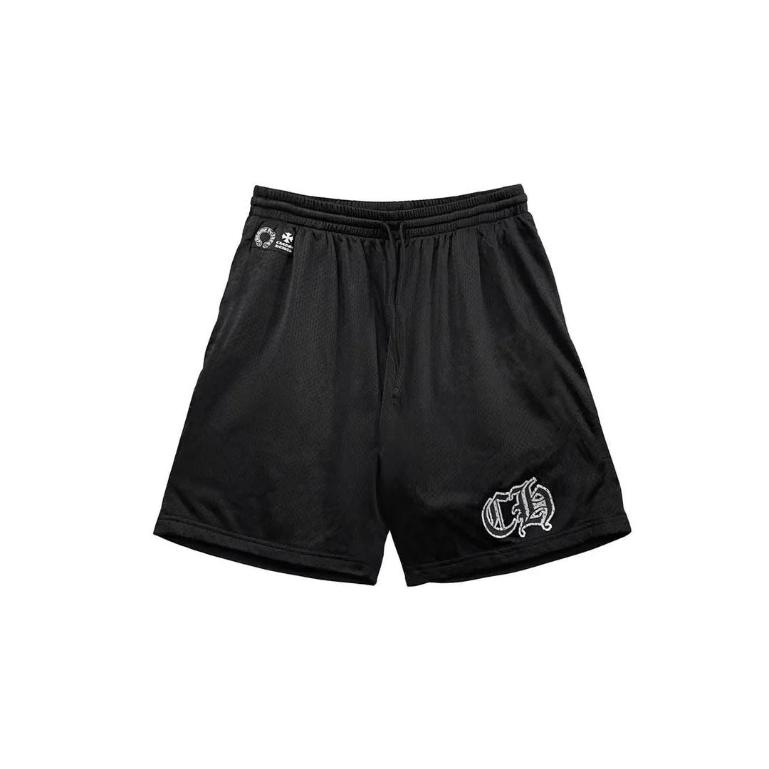 Chrome Hearts Mesh Stadium Shorts Black