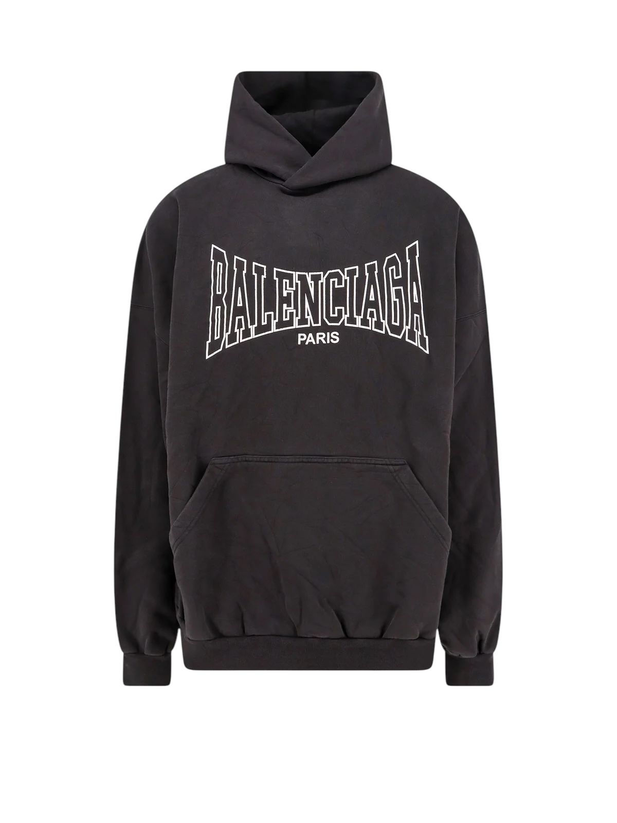 Balenciaga Hoodie Paris "Washed Grey"