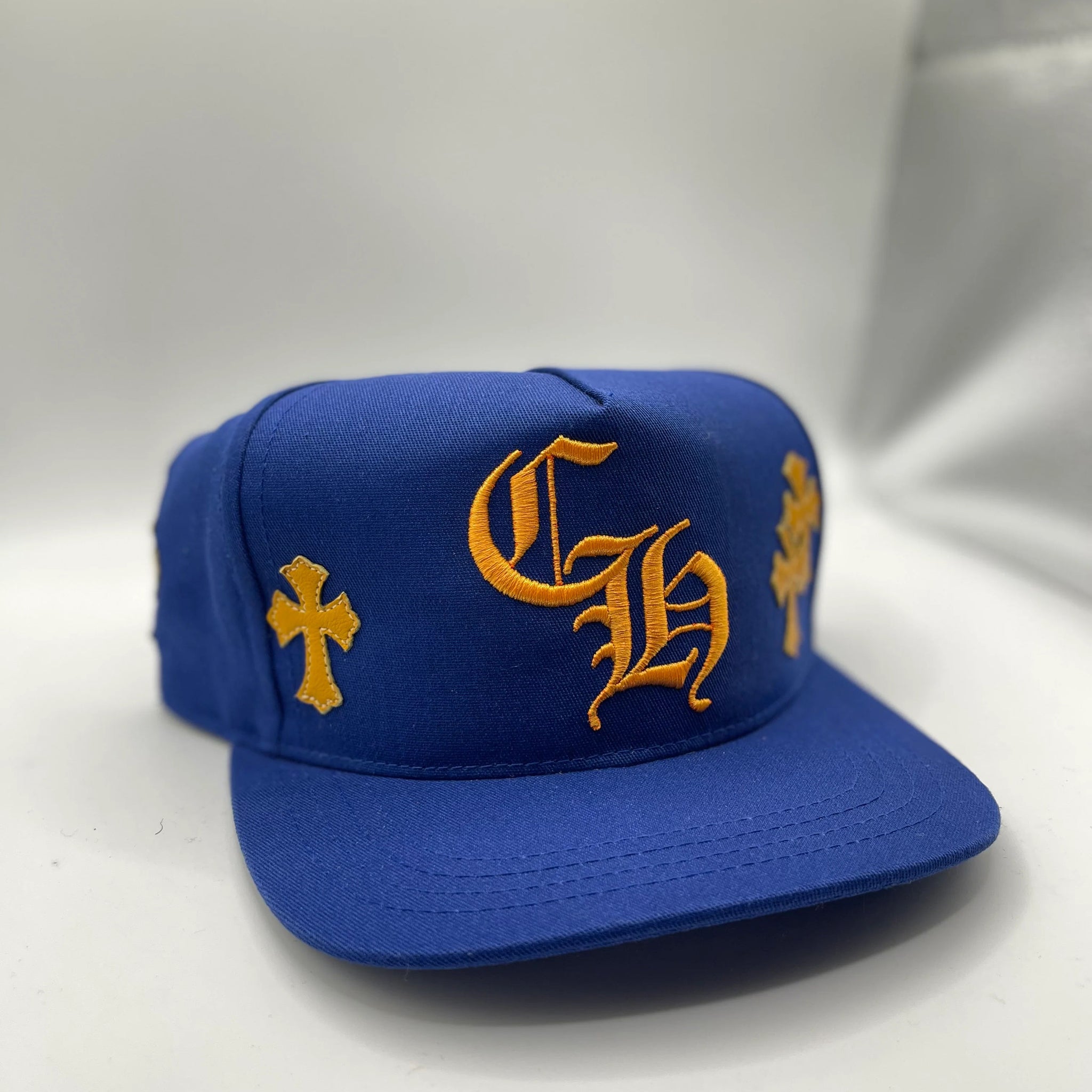 Chrome Hearts Patch Hat "Blue/Yellow"