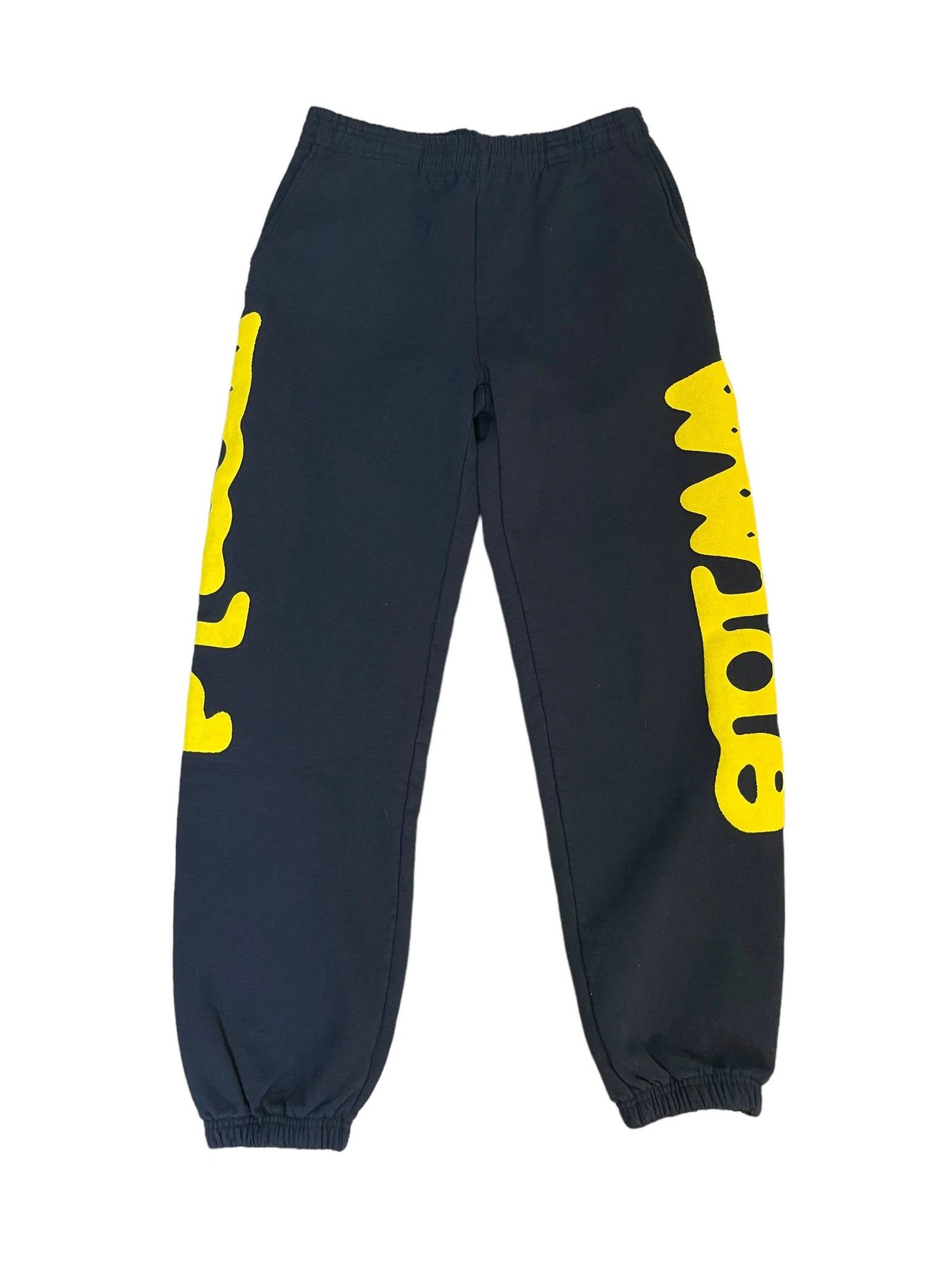 Spider Beluga Sweatpants "Black/Yellow"