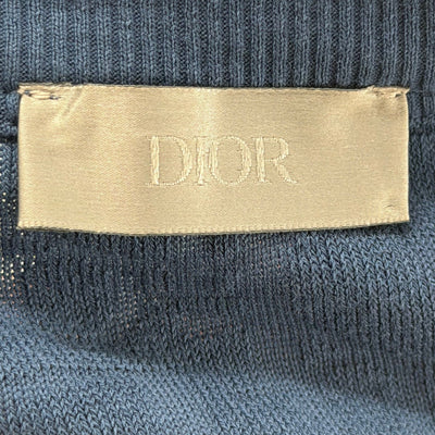 Dior Oblique Relaxed Longsleeve Shirt Blue - Lightly Worn