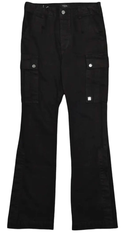 Amiri Wide Leg Cargo Black - Lightly Worn