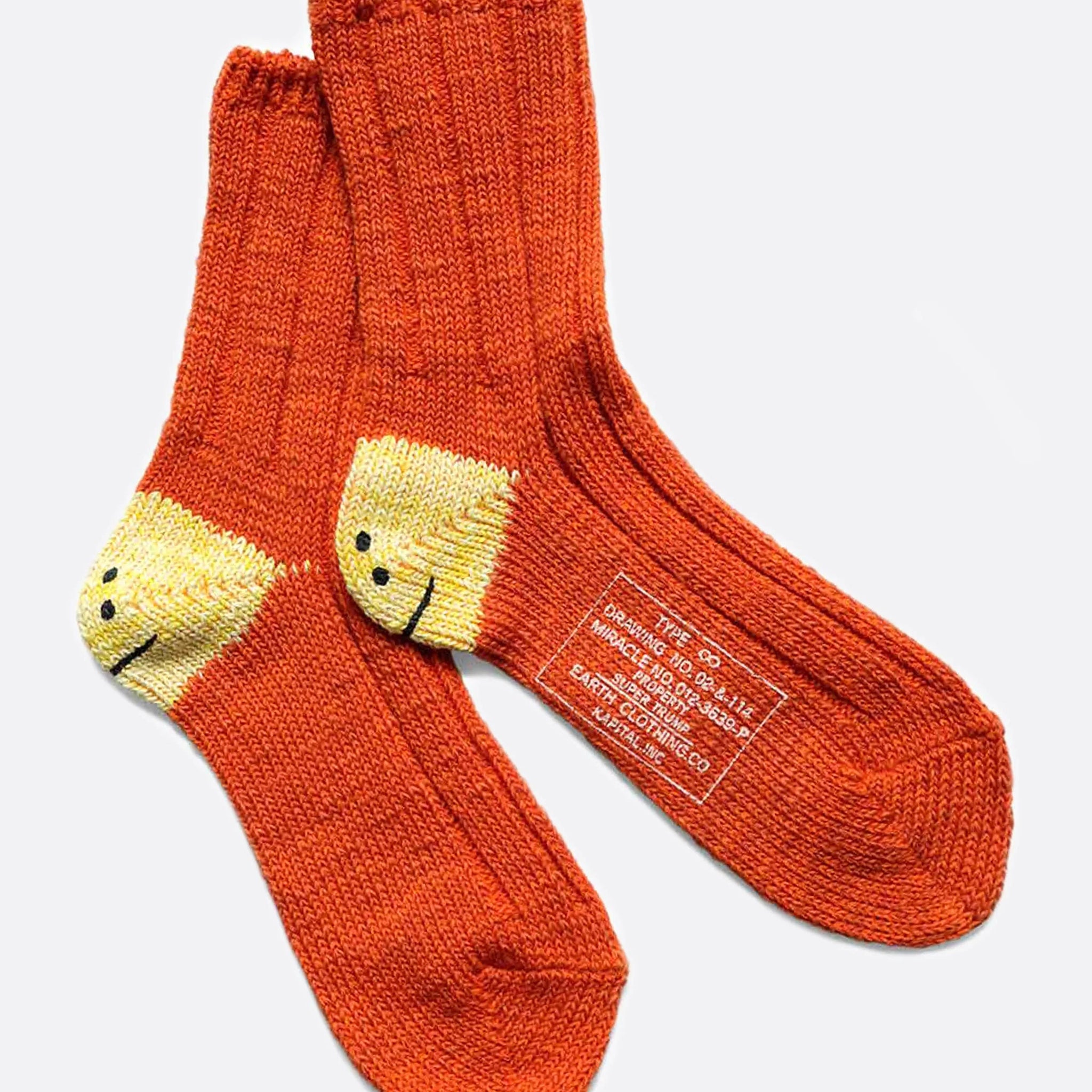 Kapital Socks "Orange"