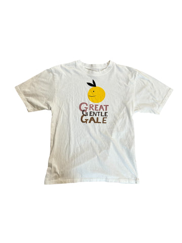 Kapital Great Gentle Gale Smiley Tee "White"