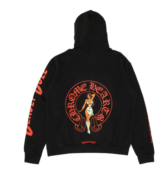 Chrome Hearts Deadly Doll Hoodie Black