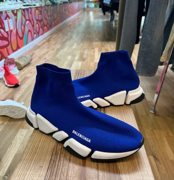 Balenciaga Speed Sneaker "Blue" (Pre-Owned)