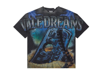 Vale Dog Tag Tee Black