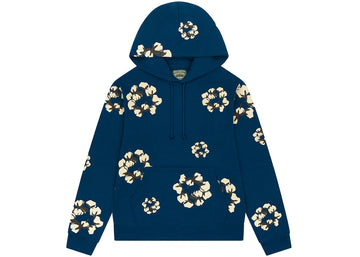 Denim Tears x CPFM Cactus Tears Wreath Hoodie Navy