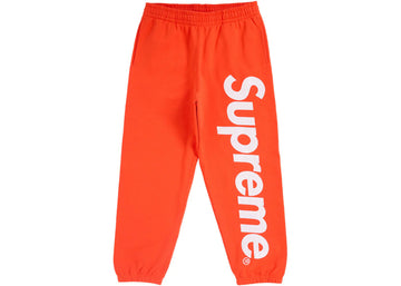 Supreme Satin Applique Sweatpant FW24 Bright Orange