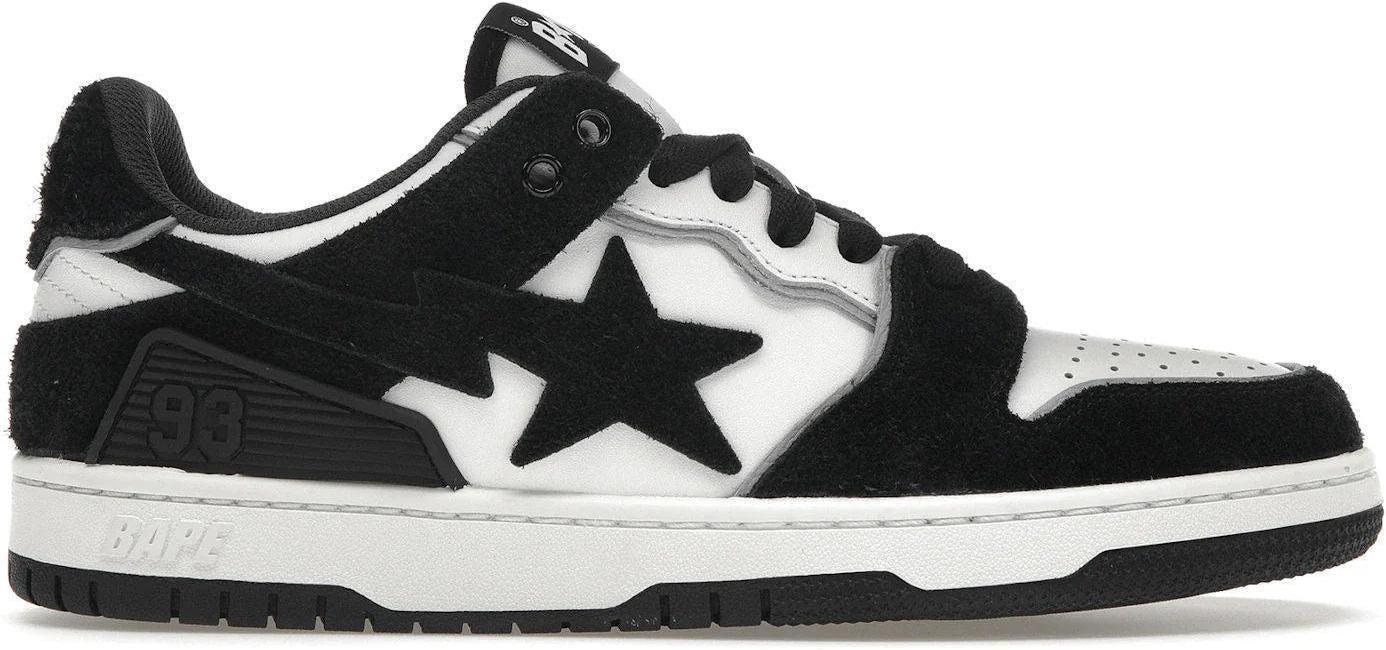 A Bathing Ape Bape SK8 Sta Black Suede