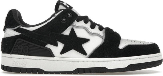 A Bathing Ape Bape SK8 Sta Black Suede