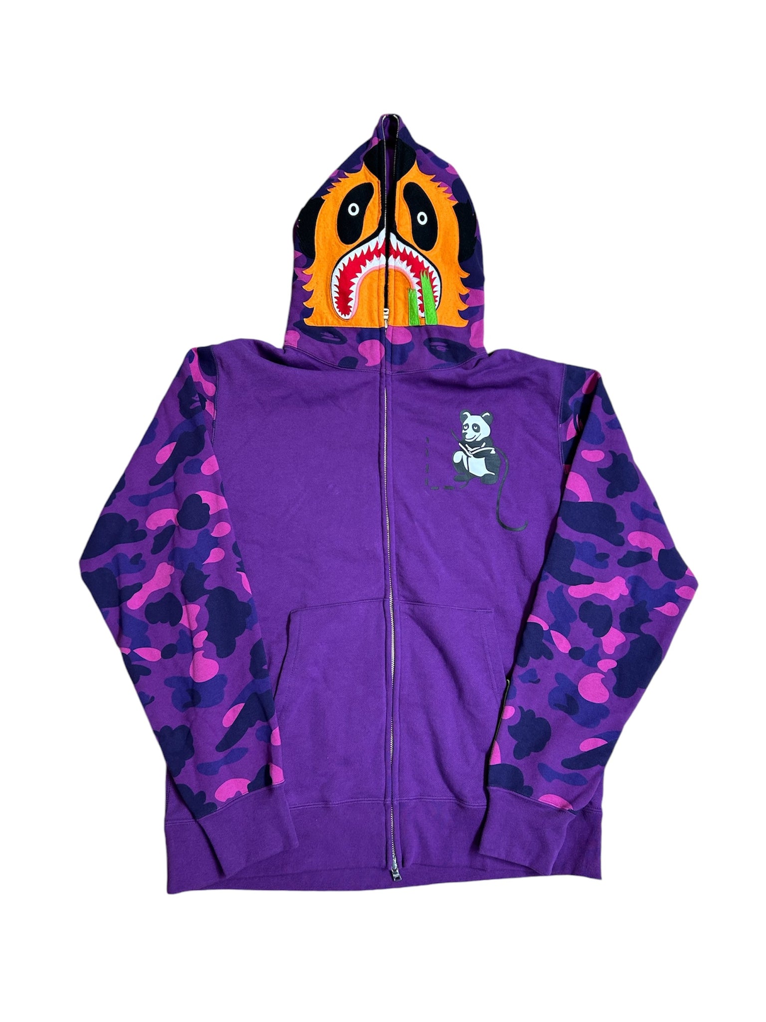 Bape Full Zip Hoodie "Purple"