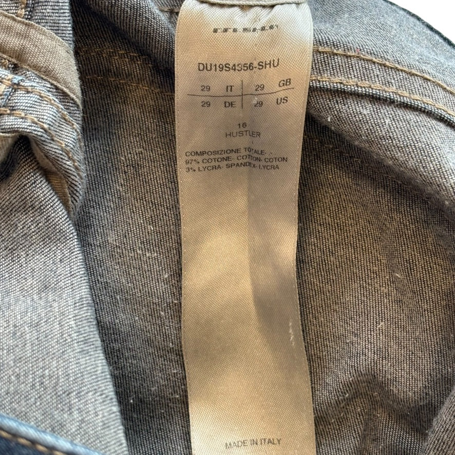 Rick Owens Memphis Denim Cargo Pants &quot;Dirty Wash&quot; - Lightly Worn