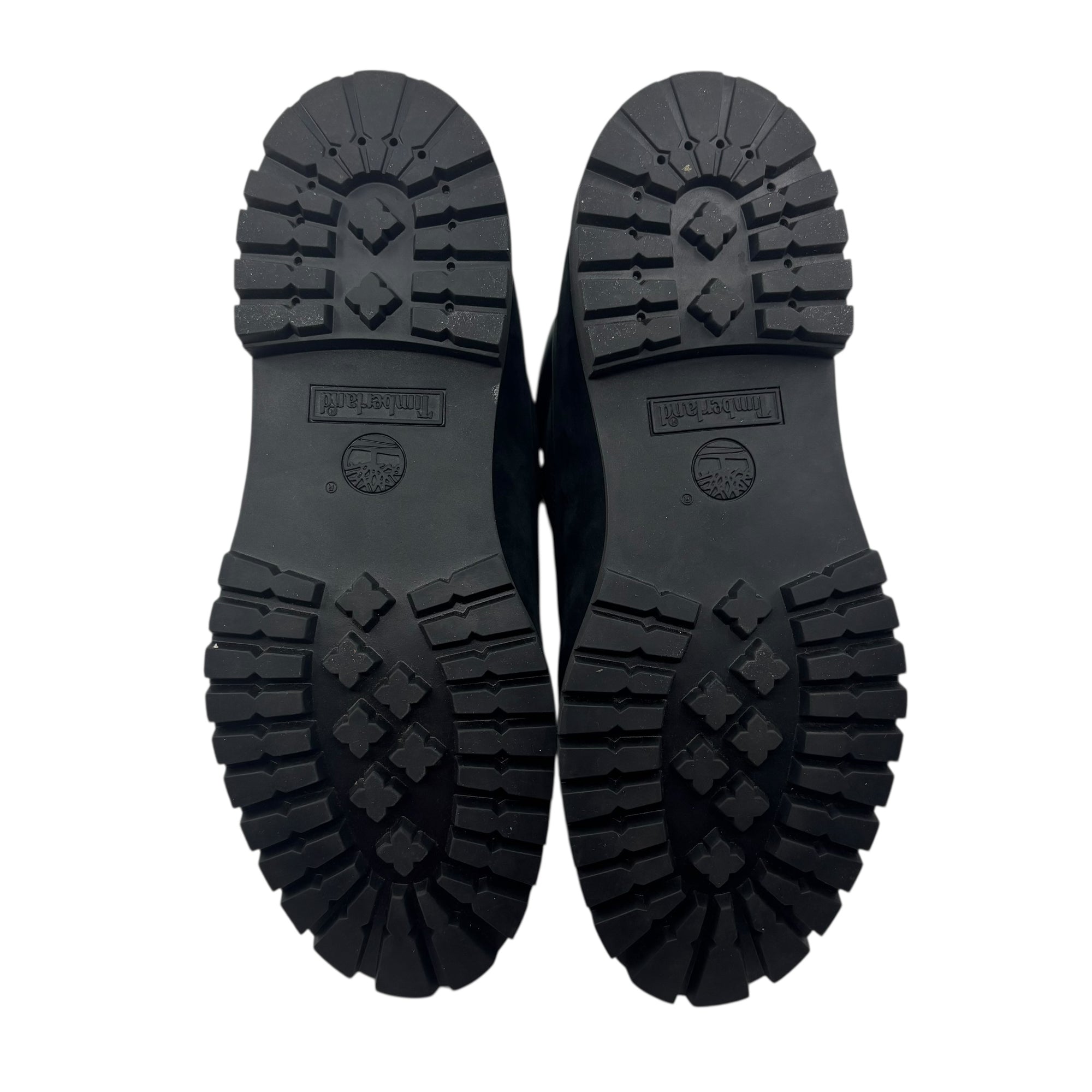 Chrome Hearts Timberland Boots With Silver Hardware Black - No Box